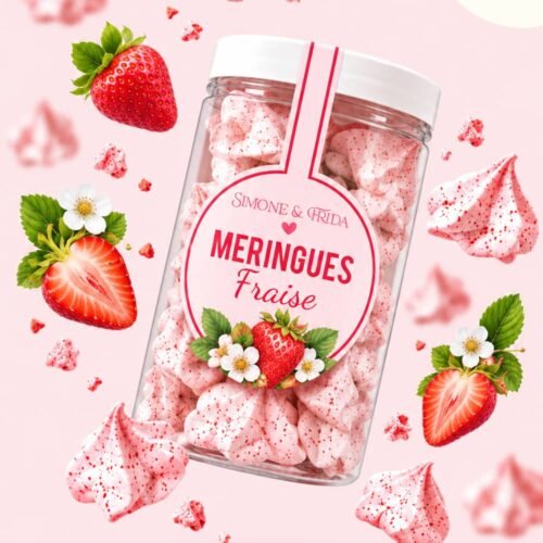 Meringues à la Fraise